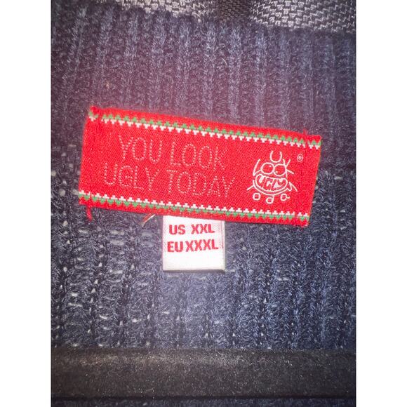 Ugly Christmas Sweater Xmas Size XXL Home Alone - Picture 2 of 3